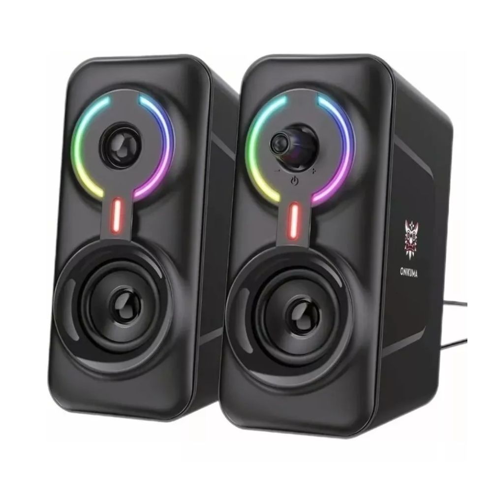 Set de bocinas gaming Gadgets&Fun con luces RGB