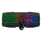 Cargar imagen en el visor de la galería, Kit de teclado y mouse alámbrico gamer Gadgets&amp;Fun Con luces RGB
