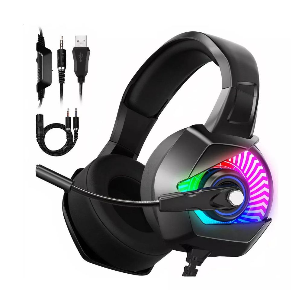 Audífonos gamer alámbricos Gadgets&Fun con sonido 3D