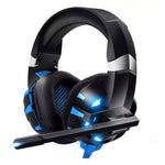 Cargar imagen en el visor de la galería, Audífonos gamer de diadema alámbrica Gadgets&amp;Fun con luces LED
