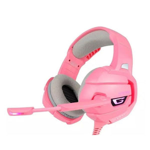Audífonos gamer alámbricos Gadgets&Fun con luz LED
