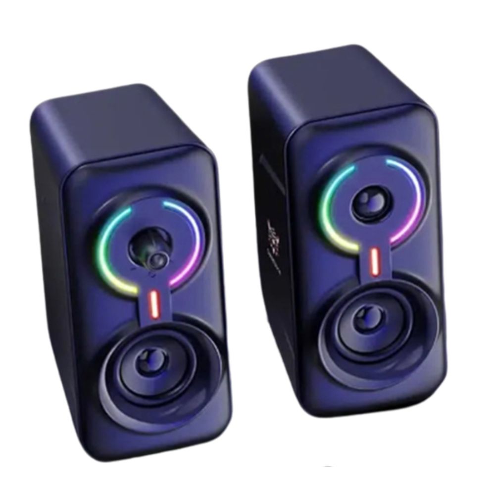 Set de bocinas gaming Gadgets&Fun con luces RGB