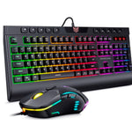 Cargar imagen en el visor de la galería, Kit de teclado y mouse alámbrico gamer Gadgets&amp;Fun RGB
