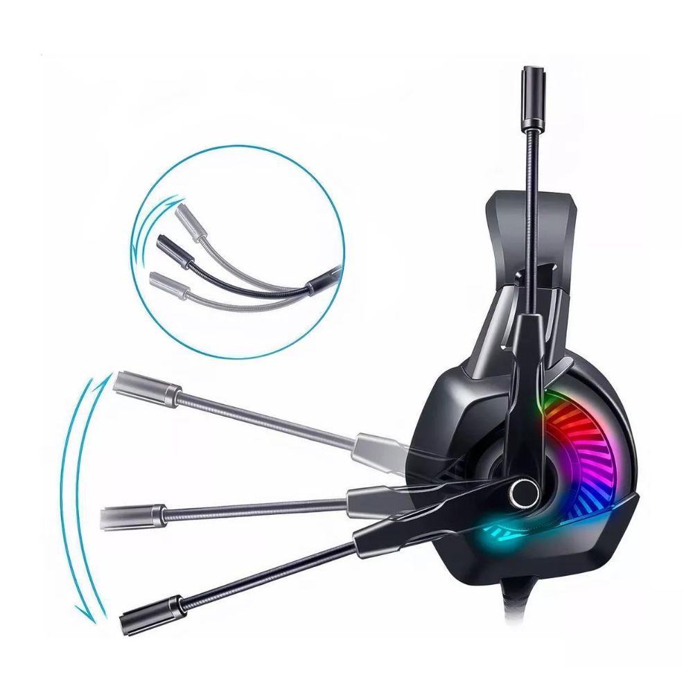 Audífonos gamer alámbricos Gadgets&Fun con sonido 3D