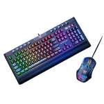 Cargar imagen en el visor de la galería, Kit de teclado y mouse alámbrico gamer Gadgets&amp;Fun RGB
