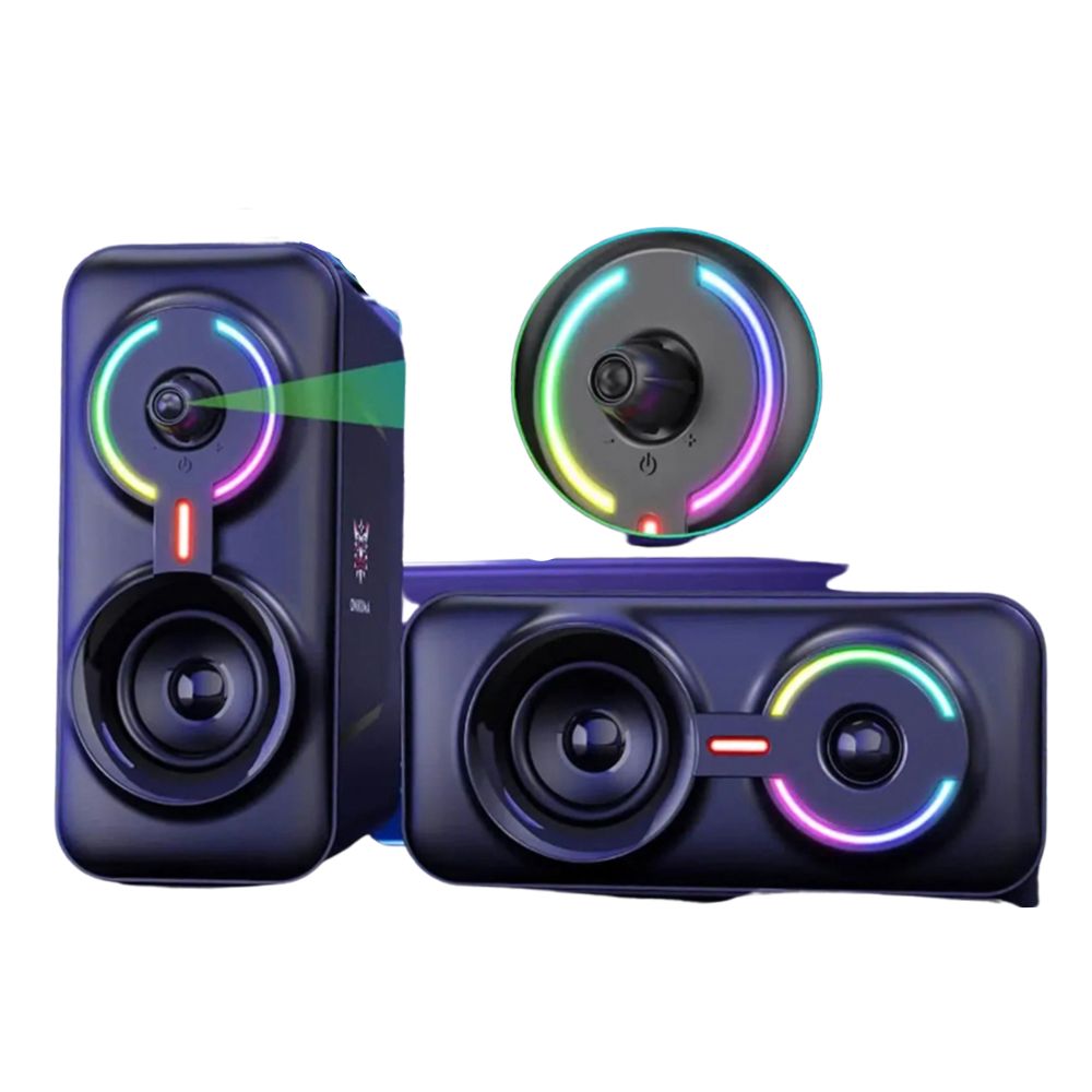 Set de bocinas gaming Gadgets&Fun con luces RGB