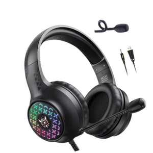 Audífonos gamer de diadema alámbrica Gadgets&Fun RGB