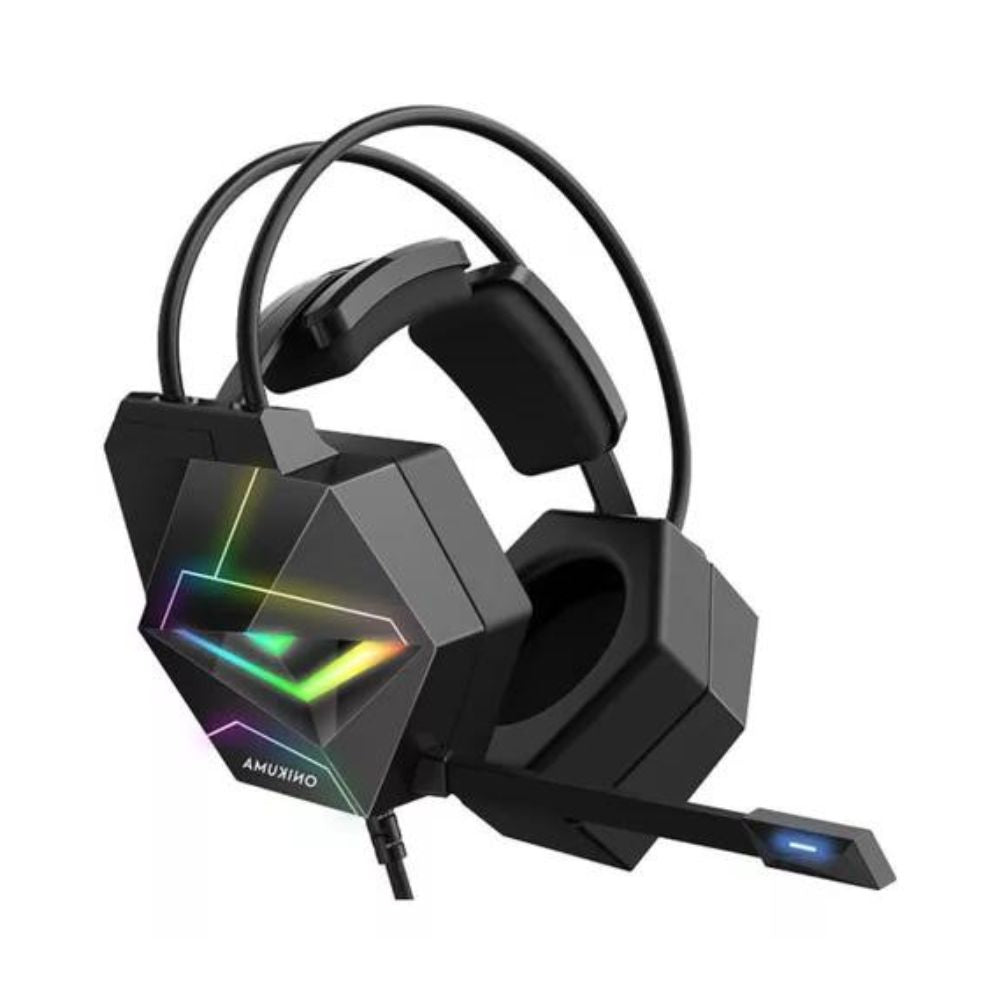 Diadema gamer alámbrica Gadgets&Fun RGB cancelación de ruido