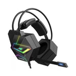 Cargar imagen en el visor de la galería, Diadema gamer alámbrica Gadgets&amp;Fun RGB cancelación de ruido
