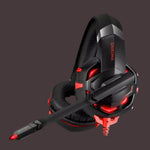 Cargar imagen en el visor de la galería, Audífonos gamer de diadema alámbrica Gadgets&amp;Fun con luces LED

