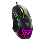 Cargar imagen en el visor de la galería, Mouse gamer alámbrico ergonómico Gadgets&amp;Fun RGB
