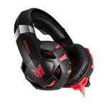 Cargar imagen en el visor de la galería, Audífonos gamer de diadema alámbrica Gadgets&amp;Fun con luces LED
