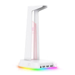Cargar imagen en el visor de la galería, Soporte gamer para audífonos Gadgets&amp;Fun RGB entrada 3.5 y 7.1

