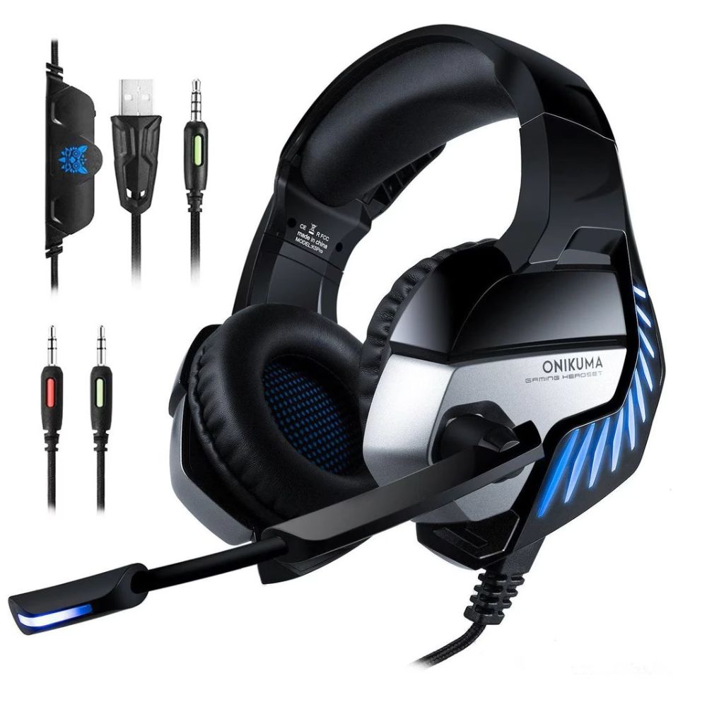 Díadema gamer alámbrica Gadgets&Fun con cancelación de ruido