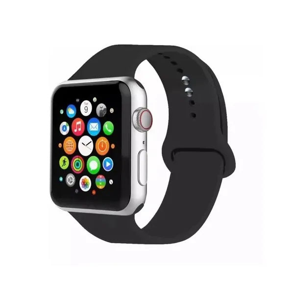 Correa de silicon lisa para apple watch 38 mm y 40 mm Gadgets & Fun series 1,2,3 y 4 Silicon band