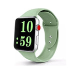Cargar imagen en el visor de la galería, Correa de silicon lisa para apple watch 38 mm y 40 mm Gadgets &amp; Fun series 1,2,3 y 4 Silicon band
