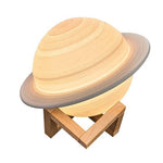 Cargar imagen en el visor de la galería, Lámpara de noche planeta Gadgets &amp; Fun Lámpara diseño de saturno con control inalambrico.
