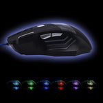 Cargar imagen en el visor de la galería, Mouse óptico Gamer alámbrico Gadgets&amp;Fun diseño ergonómico
