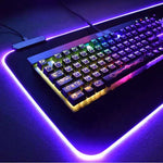 Cargar imagen en el visor de la galería, Mouse Pad Gamer Antideslizante Ultra Gaming RGB Gadgets&amp;Fun Diseño Ergonómico y Waterproof USB

