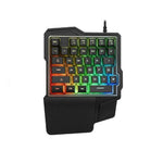 Cargar imagen en el visor de la galería, Teclado gamer Gadgets &amp; Fun una mano RGB
