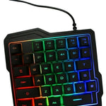 Cargar imagen en el visor de la galería, Teclado gamer Gadgets &amp; Fun una mano RGB
