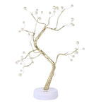 Cargar imagen en el visor de la galería, Lámpara LED en forma de árbol Gadgets&amp;Fun con ramas ajustables y pequeñas perlas
