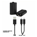 Cargar imagen en el visor de la galería, Kit de bateria recargable para control de videojuegos Xbox One Gadgets&amp;Fun 2800 mAh compatible con Xbox one, Xbox one x y Xbox one S
