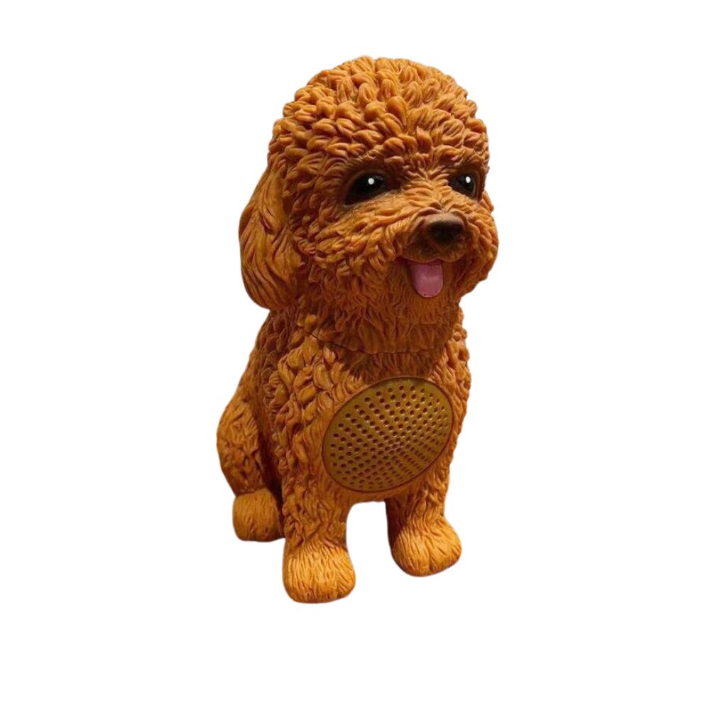 Bocina bluetooth en forma de French Poodle Gadgets&fun diseño realista