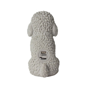 Bocina bluetooth en forma de French Poodle Gadgets&fun diseño realista