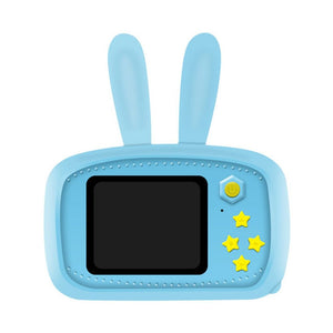 Cámara fotográfica digital con orejas de conejo Gadgets&Fun para niños