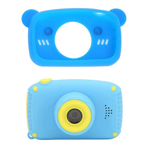 Cámara fotográfica digital con funda de oso Gadgets&Fun para niños