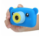 Cargar imagen en el visor de la galería, Cámara fotográfica digital con funda de oso Gadgets&amp;Fun para niños
