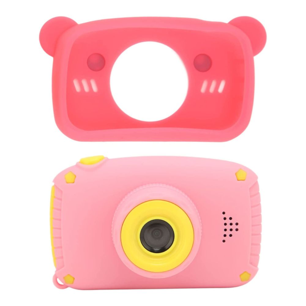 Cámara fotográfica digital con funda de oso Gadgets&Fun para niños