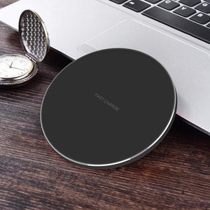 Cargador inalámbrico Qi carga rápida 10w Gadgets&Fun ultra delgado indicadores led