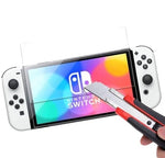 Cargar imagen en el visor de la galería, Protector de pantalla Nintendo Switch Oled Gadgets&amp;Fun Mica de cristal
