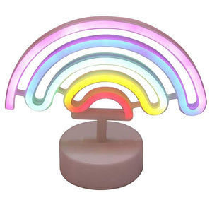 Lámpara led arcoíris tipo neón