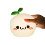 Cargar imagen en el visor de la galería, Bocina Bluetooth con Lámpara Led Touch Gadgets &amp; Fun Diseño cebollita kawai
