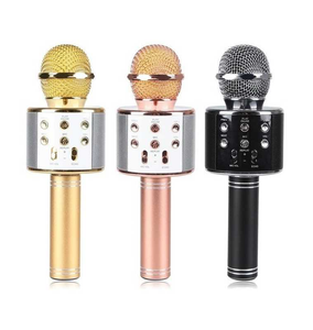 Micrófono bluetooth Karaoke Gadgets&Fun con luces