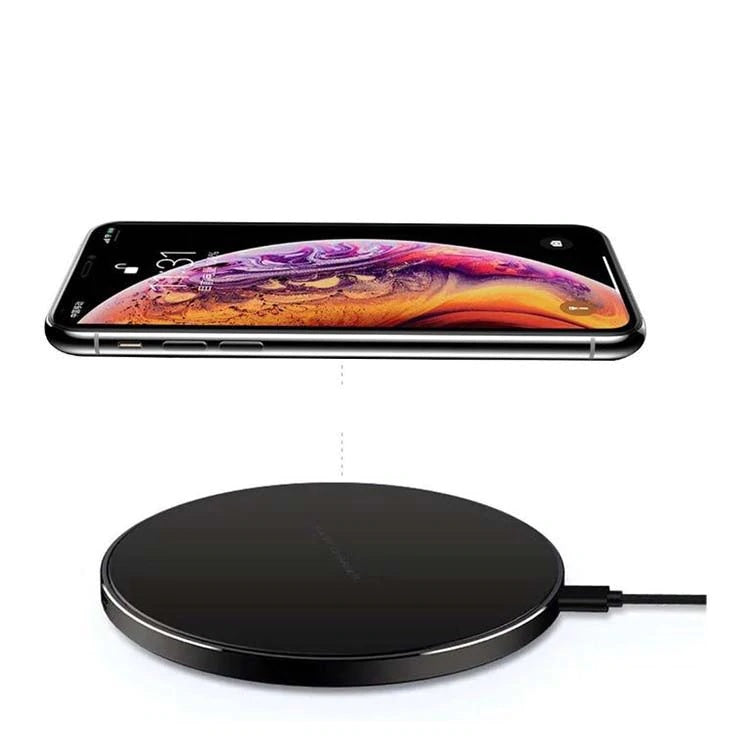 Cargador inalámbrico Qi carga rápida 10w Gadgets&Fun ultra delgado indicadores led